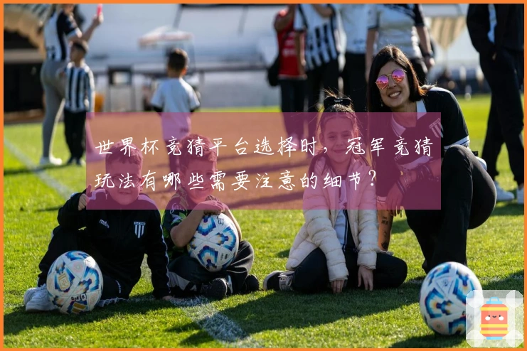 世界杯竞猜平台选择时,冠军竞猜玩法有哪些需要注意的细节?